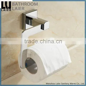 17633 Wenzhou Bathroom Accessories Zinc Alloy Walll Mounted Modern Design Toilet Paper Holder thumbnail-2