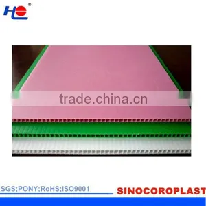 Eco-friendly and Construction Flute Polypropylene Plastic Sheet thumbnail-1