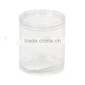 China Shenzhen Round Clear Container Palstic Favor Tube Candy Container thumbnail-2