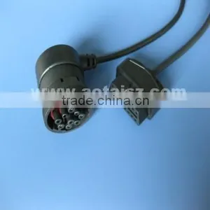 J1939 Obd ii Cable Heavy Truck 9P to Obd Female Obd Test Cable thumbnail-1