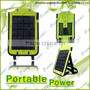 3.5W Portable Folding Solar Charger Bag With Unique Design and Function thumbnail-2