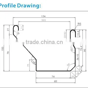 Gutter Roll Forming Machine Used for Metal Gutters Production in Hebei Botou JBL thumbnail-2