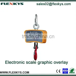 Electronic Hanging Scale Switch Membrane Flat Button Graphic Overlays thumbnail-4