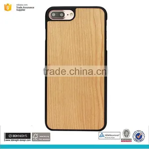 Customized Mobile Accessories Wood Phone Cover Mobile Phone Case for Iphone 7 Plus thumbnail-1