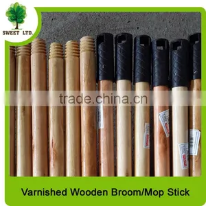 Varnished Wooden Broom Handle Farm Tools Wooden Shovel Handle Sticks thumbnail-6