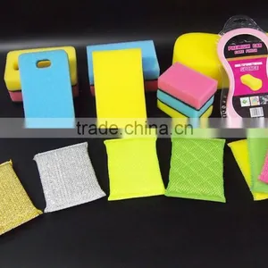 China Manufacturers 2016 New Scouring Pads Magic Kitchen Cleaning Sponge thumbnail-5