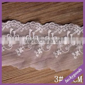 LLS005 4.7cm DIY White Cotton Lace Trim Wholesale thumbnail-4