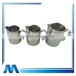 High Grade 350ml 500ml 750ml Stainless Steel Milk Jug thumbnail-2