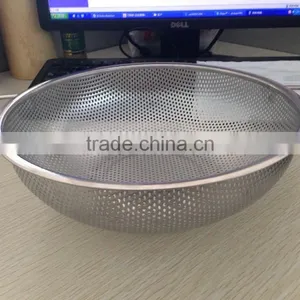 High Quality Fine Pieced Polished Stainless Steel Colanders thumbnail-5
