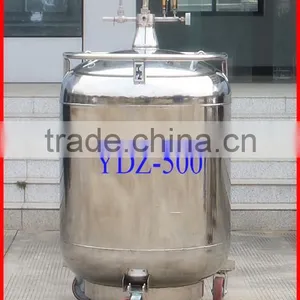 500L Industrial Using/Chemical Storage Container/self-pressurized Liquid Nitrogen Dewar thumbnail-2