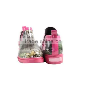 Short Rain Boots Women,Camo Rain Boots for Women,Wholesale Rain Boots thumbnail-2