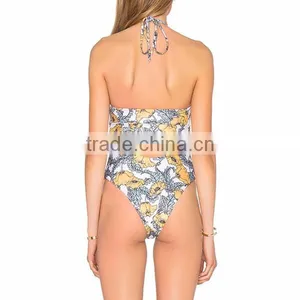 2017 Best Quality One Piece Summer Beach Swimwear thumbnail-3