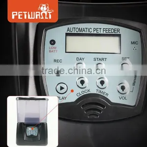 Automatic Pet Meal Dispenser Electric Cat Dog Dry Food Auto Portion Feeder thumbnail-4