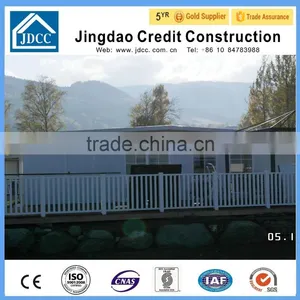 Steel Frame With EPS Sandwich Panels Prefabricated House thumbnail-3
