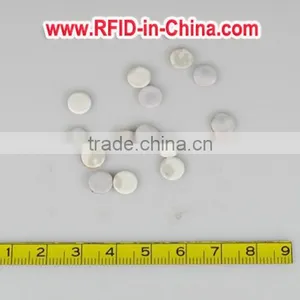Diameter 7mm Miniature RFID Tags Laminated Tiny RFID Tags for Asset Tracking System thumbnail-1