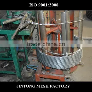 Concertina Razor Reinforced Barbed Tape /Concertina Circle Wire Fencing thumbnail-5