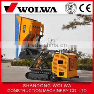 500kg Load Capacity Rubber Track Dumper With Hydraulic System thumbnail-1