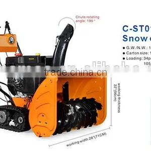 C-ST013N Bettery 13HP Caterpillar Track Snow Blower thumbnail-1