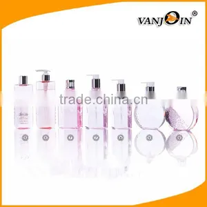 Red Octagonal Plastic Cosmetic Containers for Lotion Shampoo Hand Wash thumbnail-6