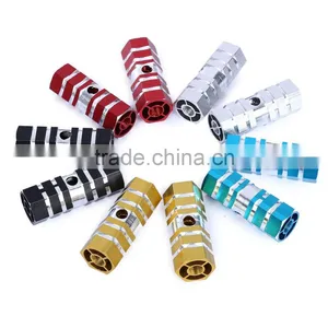 Paired Outdoor Non-slip Column Shape Aluminum/Alloy BMX MTB Bicycle Pedal for Crazy Rider Bike Accessories thumbnail-2