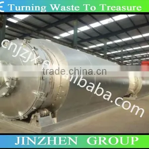 Environmental Protection Waste Rubber Pyrolysis Plant Made in China thumbnail-1