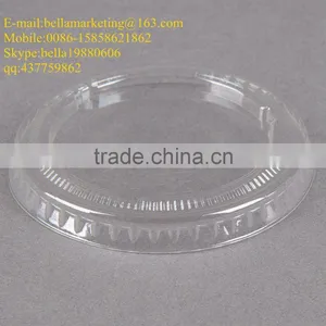 Disposable Polystyrene Lid for 2 Oz. Souffle Cup / Portion Cup thumbnail-4