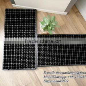 288 Cell Polystyrene Reusable Plastic Seedling Germination Tray, Plant Nursery Seed Cell Plug Tray Cheap Price thumbnail-1