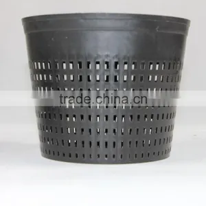 Plastic Black Net Pot Basket Pot thumbnail-1