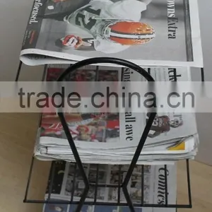 Mid Century Modern Wire Rack Magazine Stand thumbnail-4