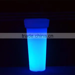 Plastic Cemetery Vase LED Out Door Decorative Flower Pot thumbnail-1