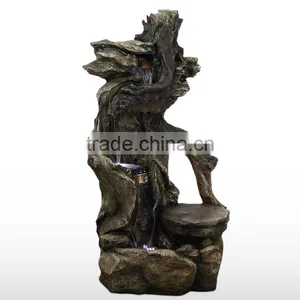 Stone Rockery Indoor Waterfall for Home Decoration thumbnail-4