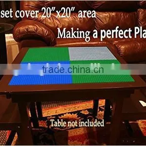 Variety Pack Compatible Building Plates With Legos and Duplo,Silicone Baseplate Mat thumbnail-5