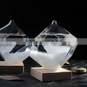 Magic Gift Weather Forcast Glass Bottle Drop Storm Glass Bottle The Water Cube Weather Forecast Bottle thumbnail-1