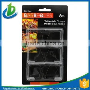 6PK Plasitc Tablecloth Clamps thumbnail-1