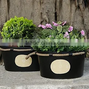 Metal Powder Coating Garden Planter thumbnail-1