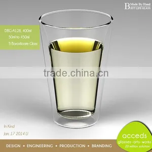Borosilicate Different Types Double Glass Cup for Hot Drinks thumbnail-4