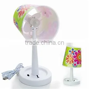 Supply Creative Fashion USB Fan Model Desk Lamp thumbnail-1
