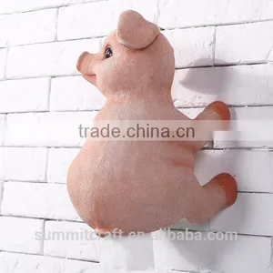 Resin Pig Shaped Funny Toilet Paper Holder Animal thumbnail-3