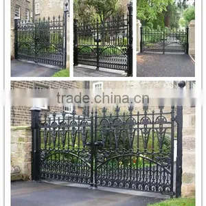 Antique Decorative Cast Iron Garden Gate thumbnail-1