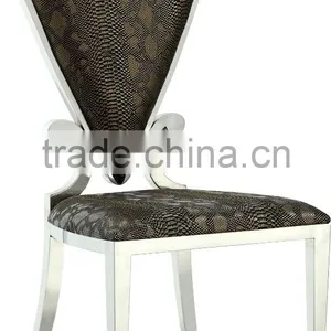 2016 Luxury Stainless Steel Dinning Chair for Whole Sale A76 thumbnail-1