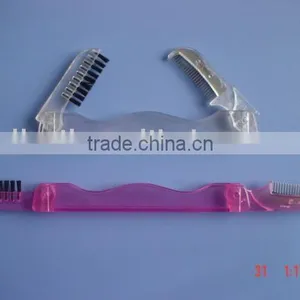 Mascara Comb, Metal Mascara Comb,eyebrow Comb thumbnail-1
