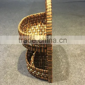 Modern Style Colorful Woven Small Paper Basket Wholesale thumbnail-2