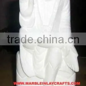Alabaster Marble Sai Baba Statue thumbnail-1