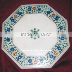 Decorative Marble Inlay Table Top thumbnail-1