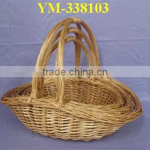 Willow Food Basket With Handle thumbnail-1