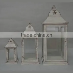 White Moroccan Lantern thumbnail-1