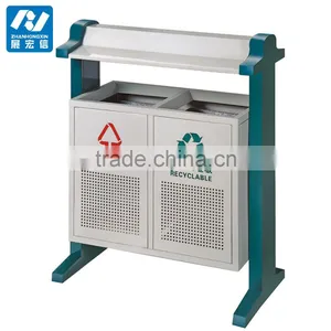 Street Recycling Rubbish Bin, Park Recycle Garbage Container thumbnail-4