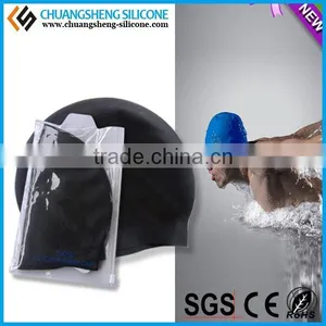 2015 Best Selling Funny Silicone Swimming Cap With Custom Logos thumbnail-4
