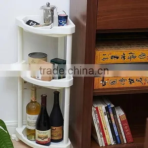 Plastic 3 or 4 Layers Bathrooms Tripod Shelf thumbnail-4