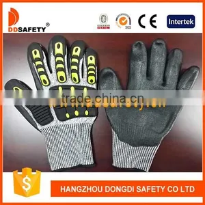 DDSAFETY Cut Resistant Gloves Safety Equipment With TPR Protection thumbnail-1